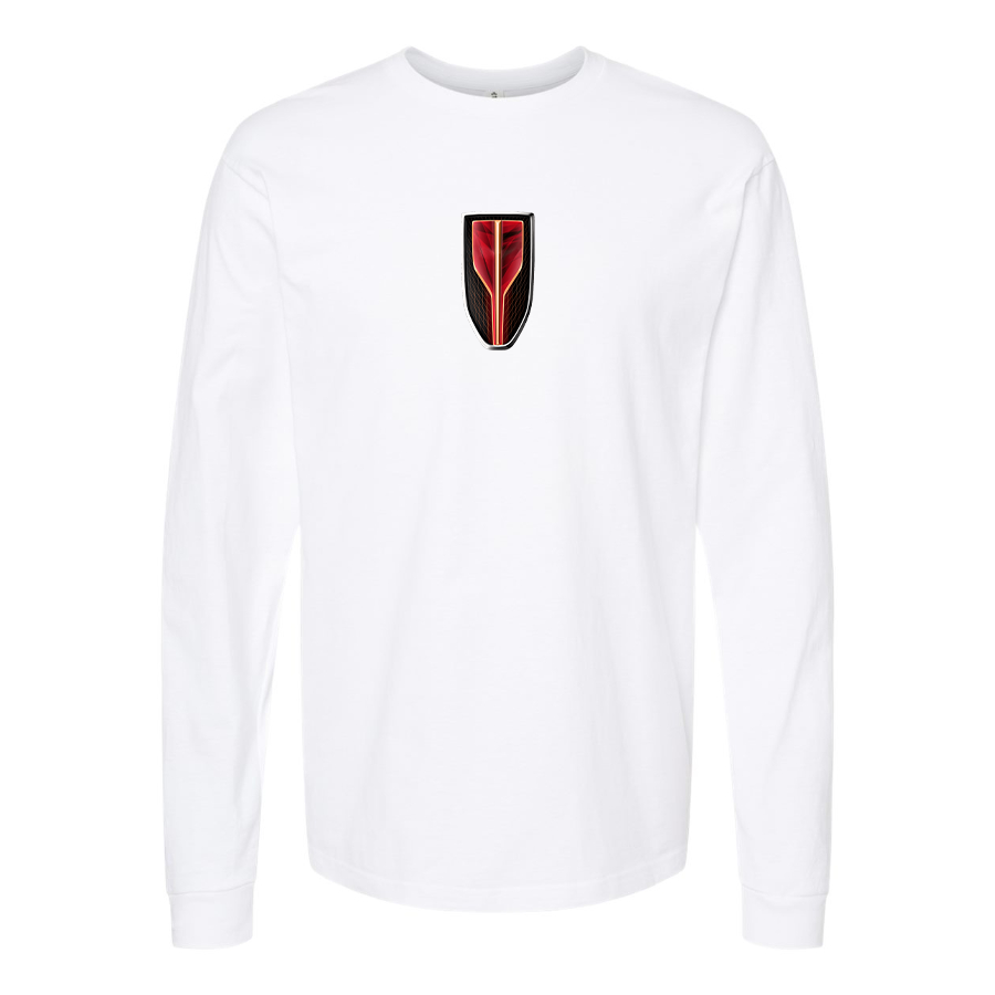 Youth Hongqi Logo Cotton Long Sleeve T-Shirt