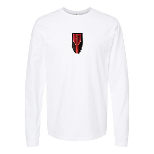 Youth Hongqi Logo Cotton Long Sleeve T-Shirt