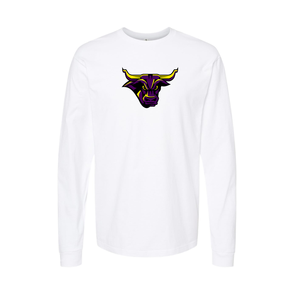Youth Minnesota State Mavericks Logo Cotton Long Sleeve T-Shirt