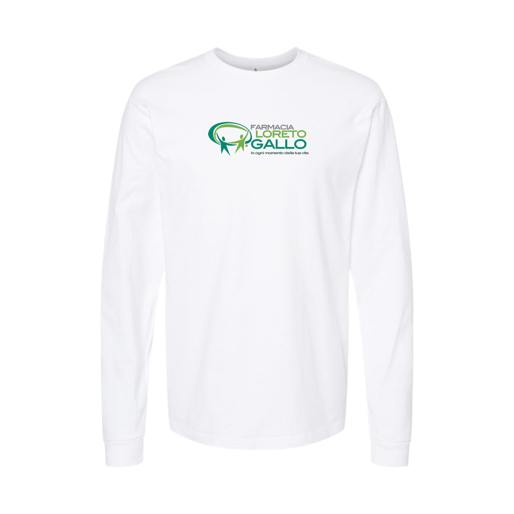 Men's Farmacia Loreto Gallo Logo Long Sleeve T-Shirt