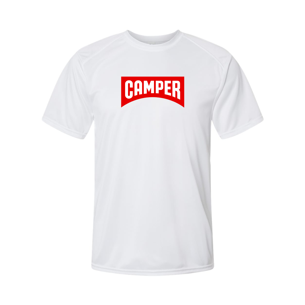 Men's Camper Logo Polyester T-Shirt