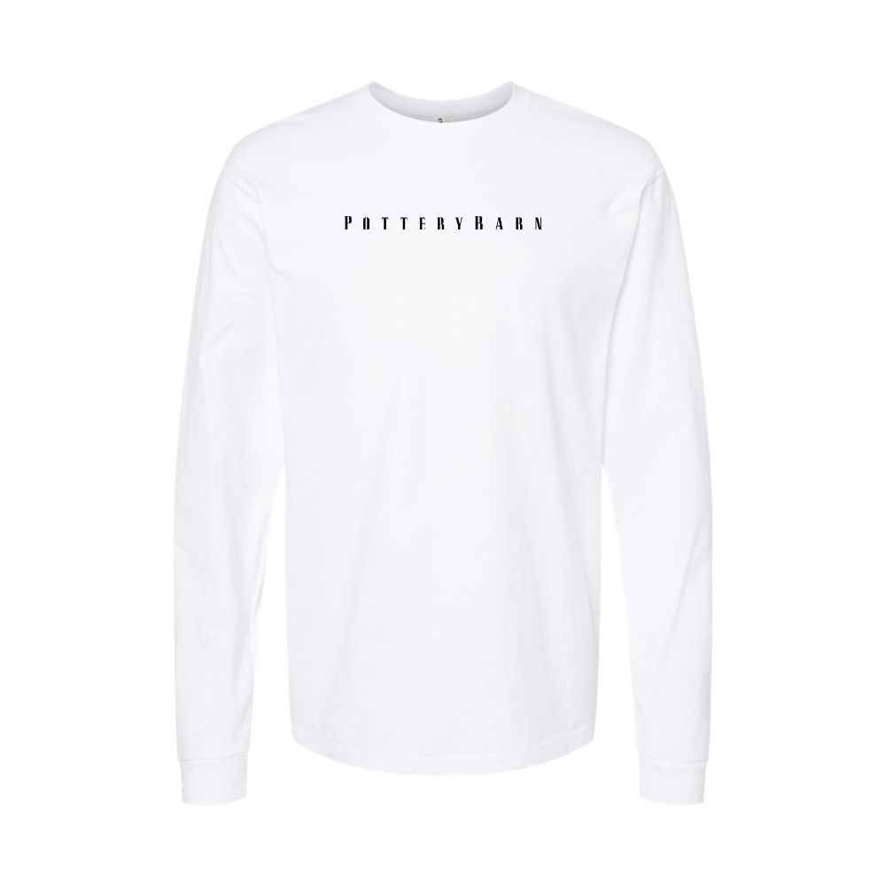 Men's PotteryBarn Logo Long Sleeve T-Shirt