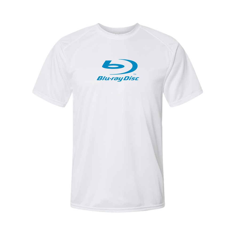 Men's Blu-Ray Logo Polyester T-Shirt