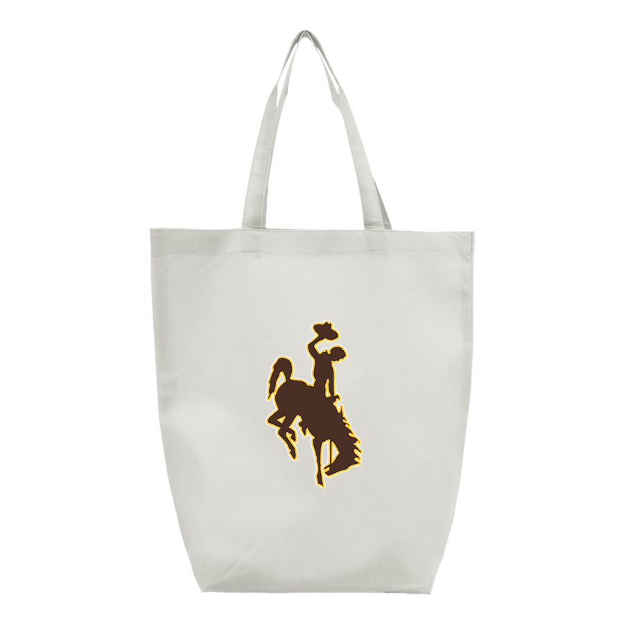 Wyoming Cowboys Q-Tees Non-Woven Gusset Bottom Tote