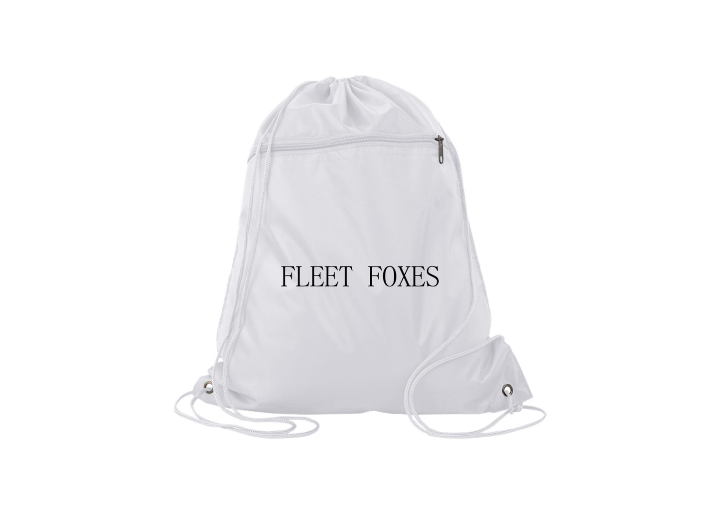Fleet Foxes Logo Q-Tees - Polyester Cinchpack