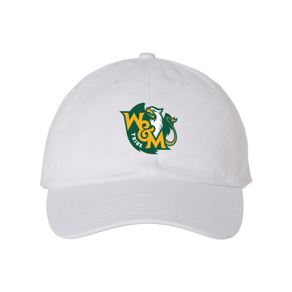 William and Mary Tribe Valucap Adult Bio-Washed Classic Dad Hat