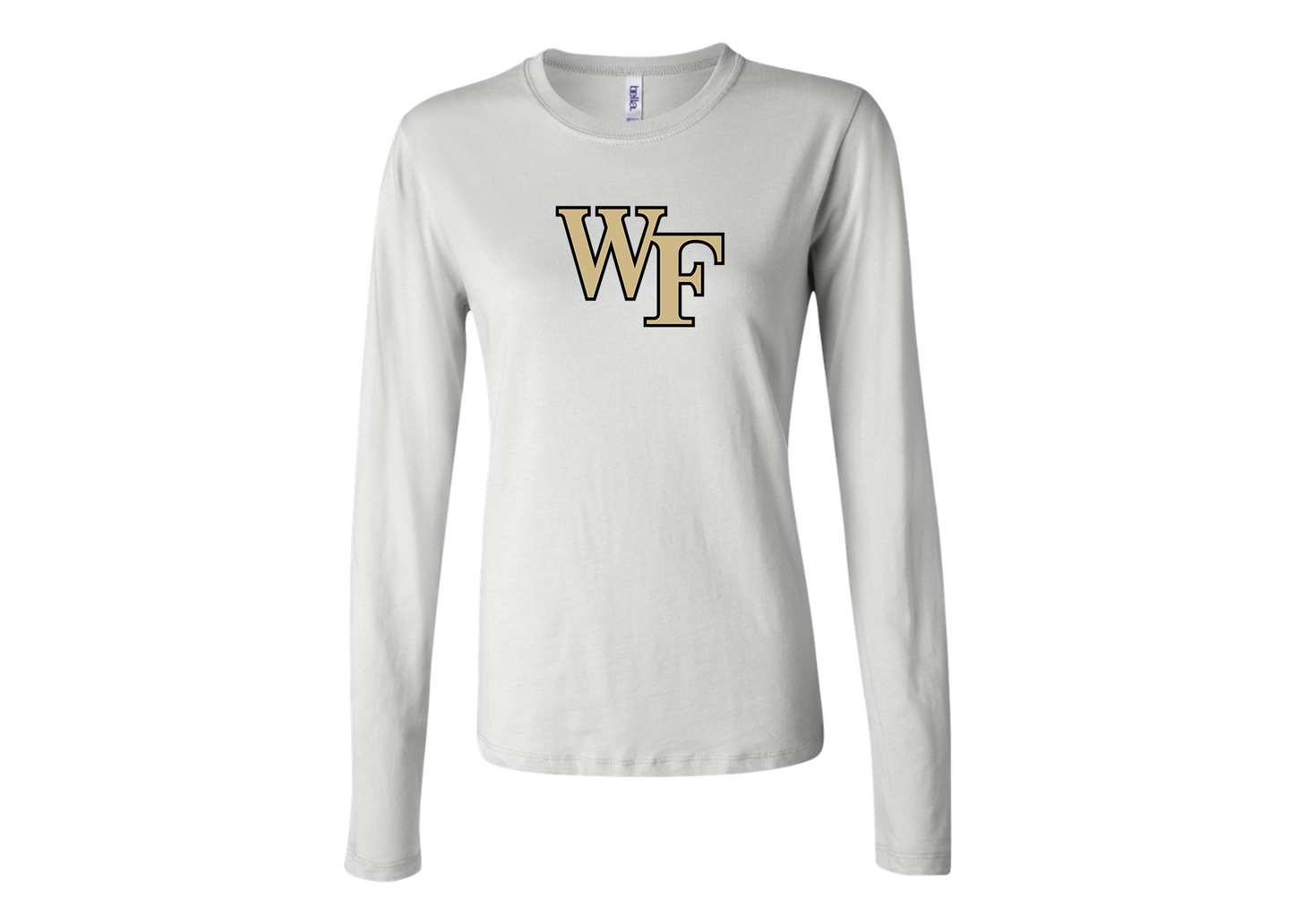 BELLA CANVAS Women’s Wake Forest Demon Deacons Jersey Long Sleeve Tee