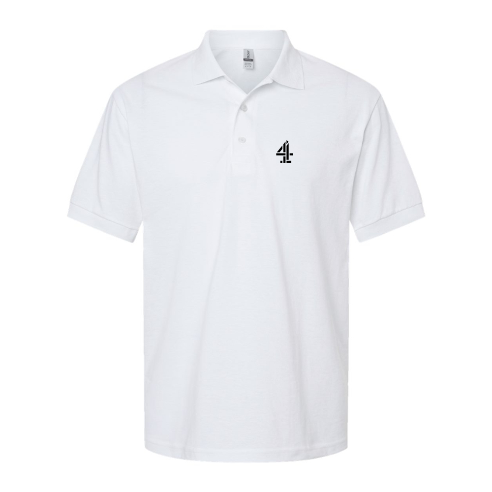 Men's Channel 4 Logo Dry Blend Polo