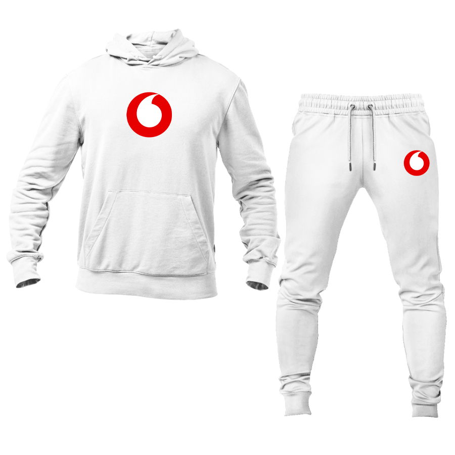 Men's Vodafone Logo Hoodie Joggers Set