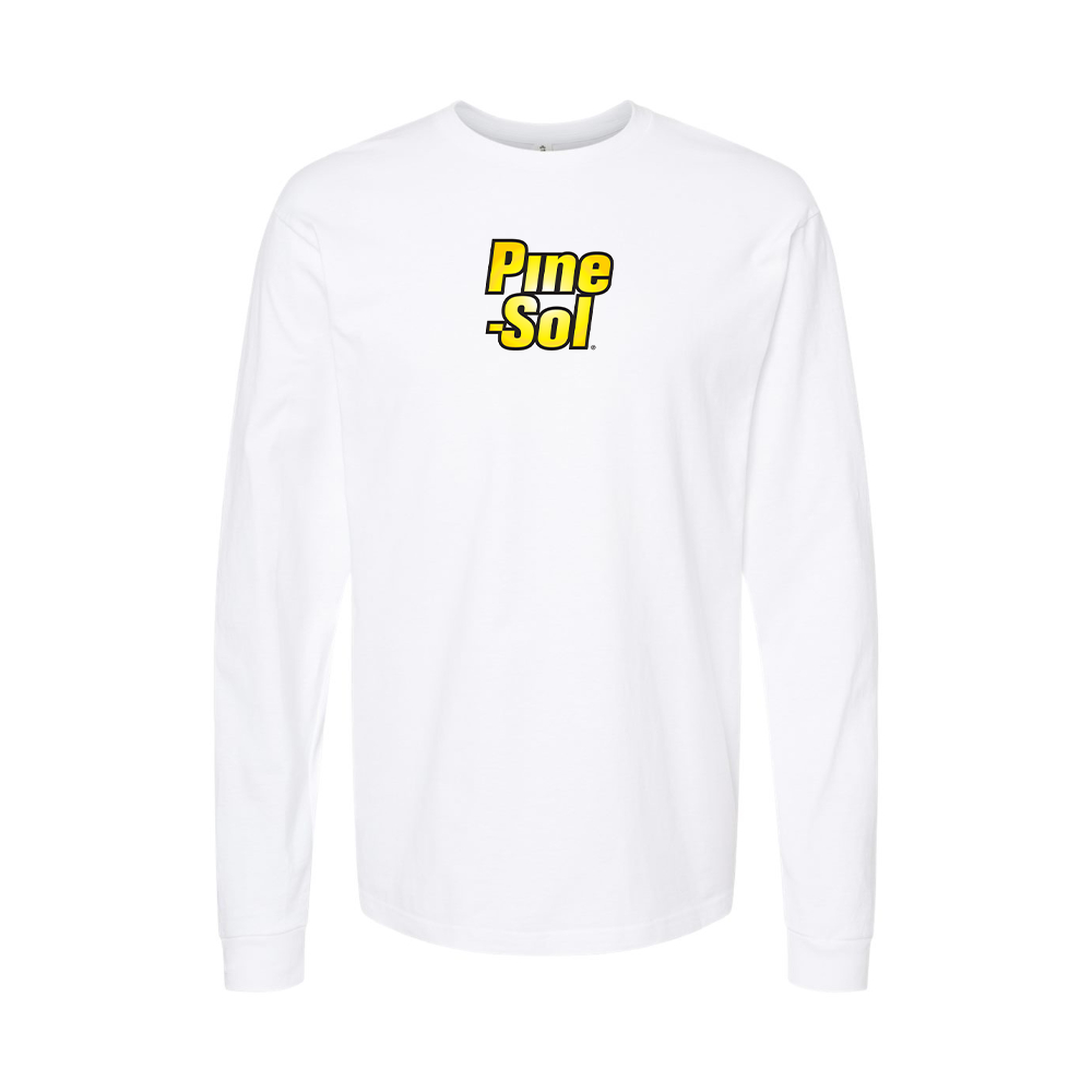 Youth Pine Sol Logo Cotton Long Sleeve T-Shirt