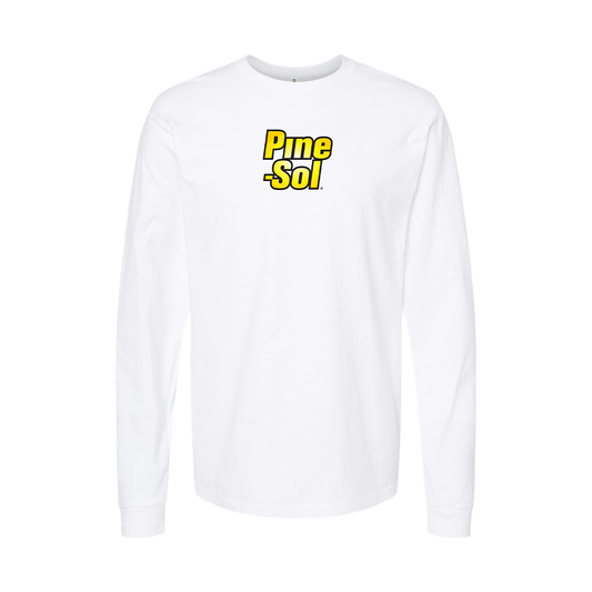 Youth Pine Sol Logo Cotton Long Sleeve T-Shirt