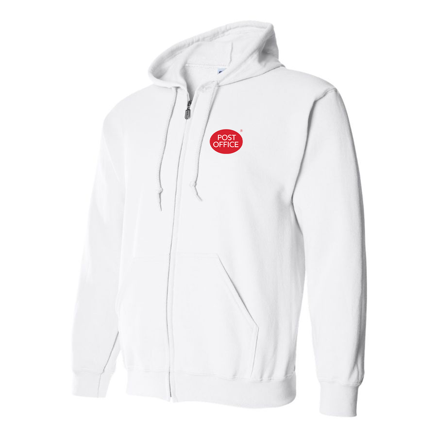 Men's Post Office Logo Zipper Hoodie