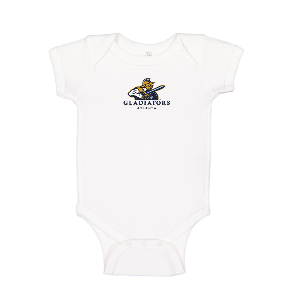 Atlanta Gladiators Logo Baby Romper Onesie