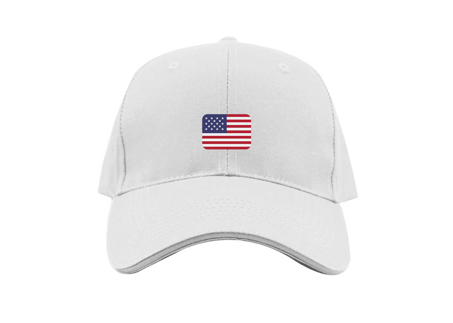 American-Flag-Emoji Dad Baseball Cap Hat