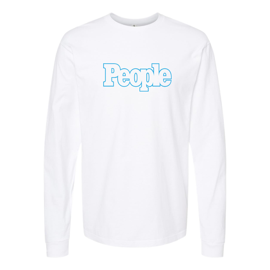 Men's People Magazine Logo Long Sleeve T-Shirt