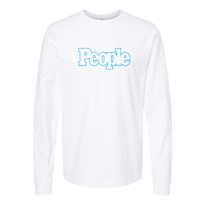 Men's People Magazine Logo Long Sleeve T-Shirt