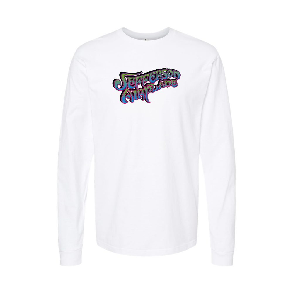 Youth Jefferson Airplane Logo Cotton Long Sleeve T-Shirt