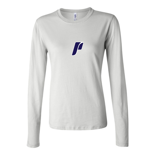 BELLA CANVAS Women’s Portland Pilots Logo Jersey Long Sleeve Tee