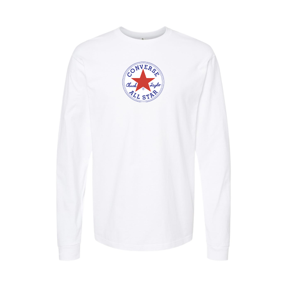 Youth Chuck Taylor All Star Logo Cotton Long Sleeve T-Shirt