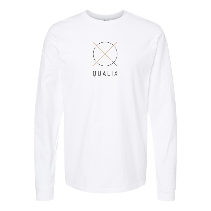 Youth QUALIX Logo Cotton Long Sleeve T-Shirt
