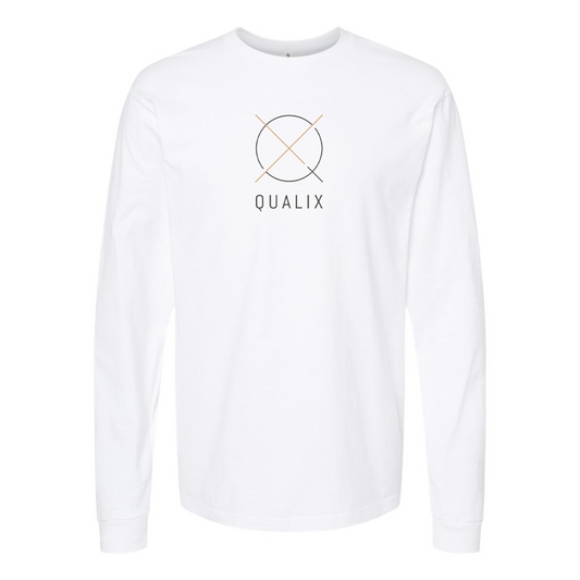 Youth QUALIX Logo Cotton Long Sleeve T-Shirt
