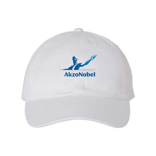 AkzoNobel Logo  Valucap Adult Bio-Washed Classic Dad Hat