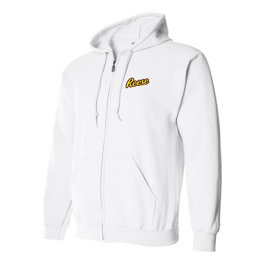 Men's Reese Peanut Butter Logo Zipper Hoodie