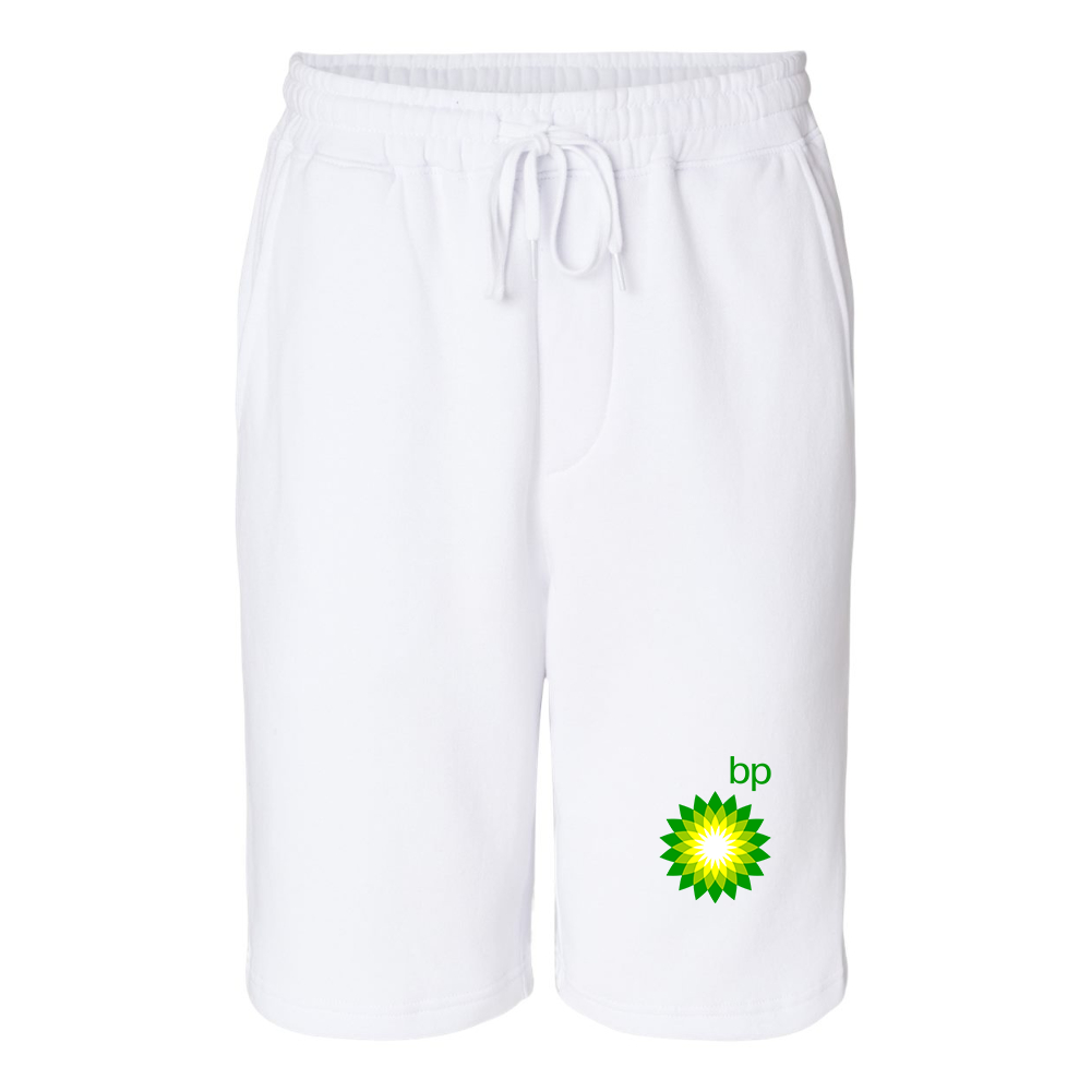 Men's  BP Oil Logo Independent Trading Co Midweight Fleece Shorts