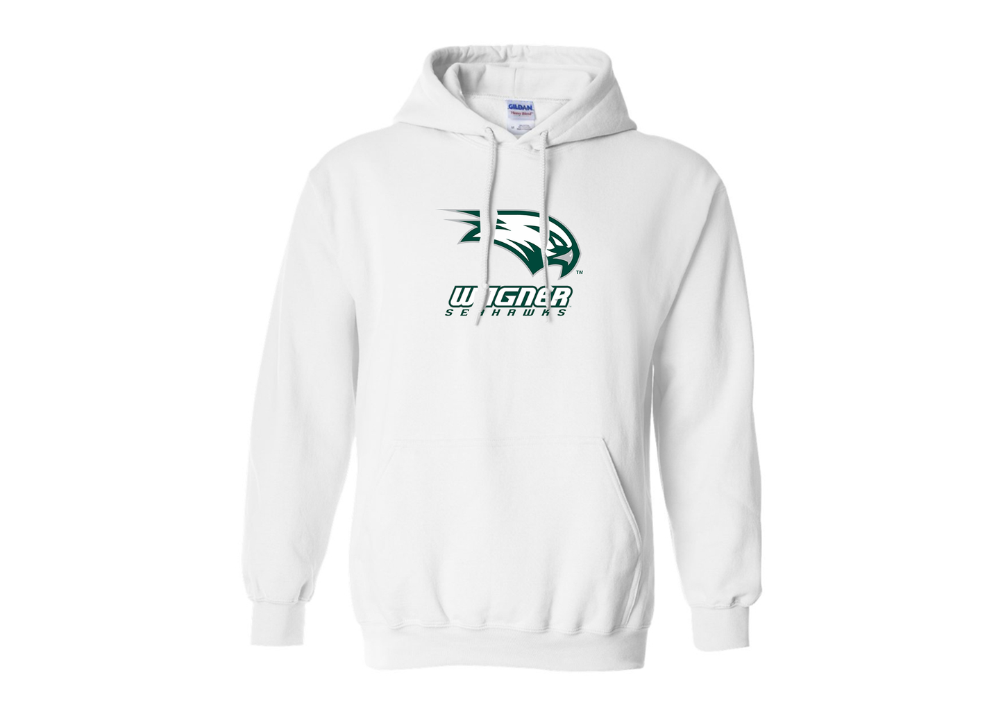 Men's Wagner Seahawks Gildan  Heavy Blend Hooded Sweatshirt