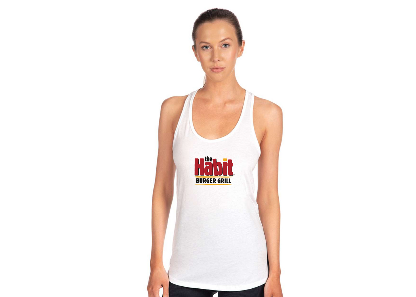 Women's The Habit Burger Grill Next Level Ideal Racerback Tank