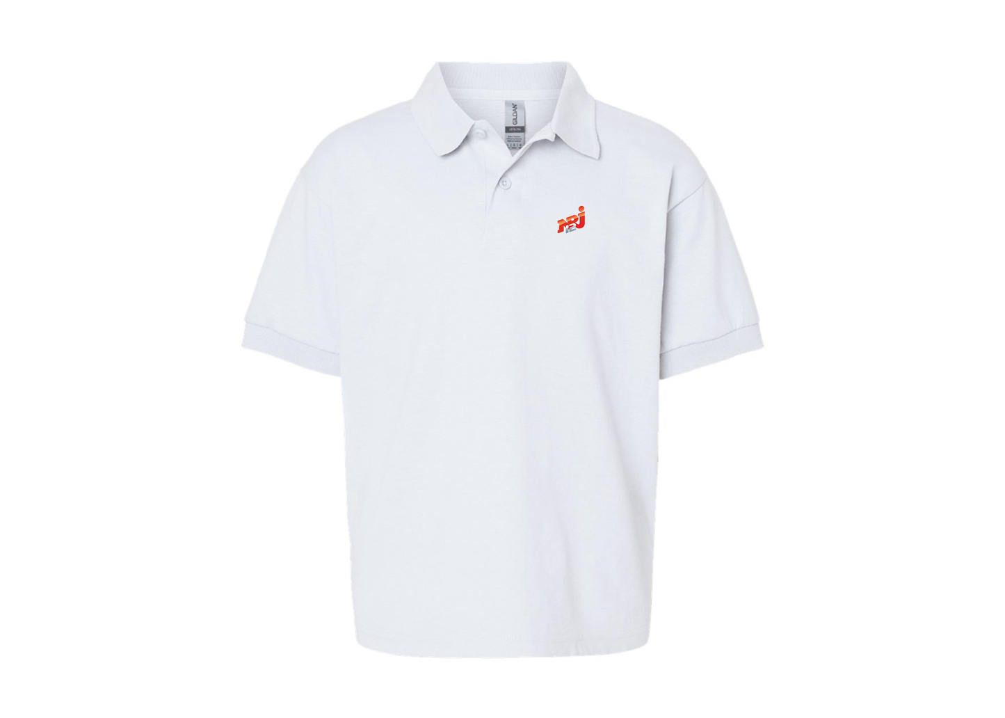 Youth NRJ 12 Logo Gildan Dry Blend Jersey Polo