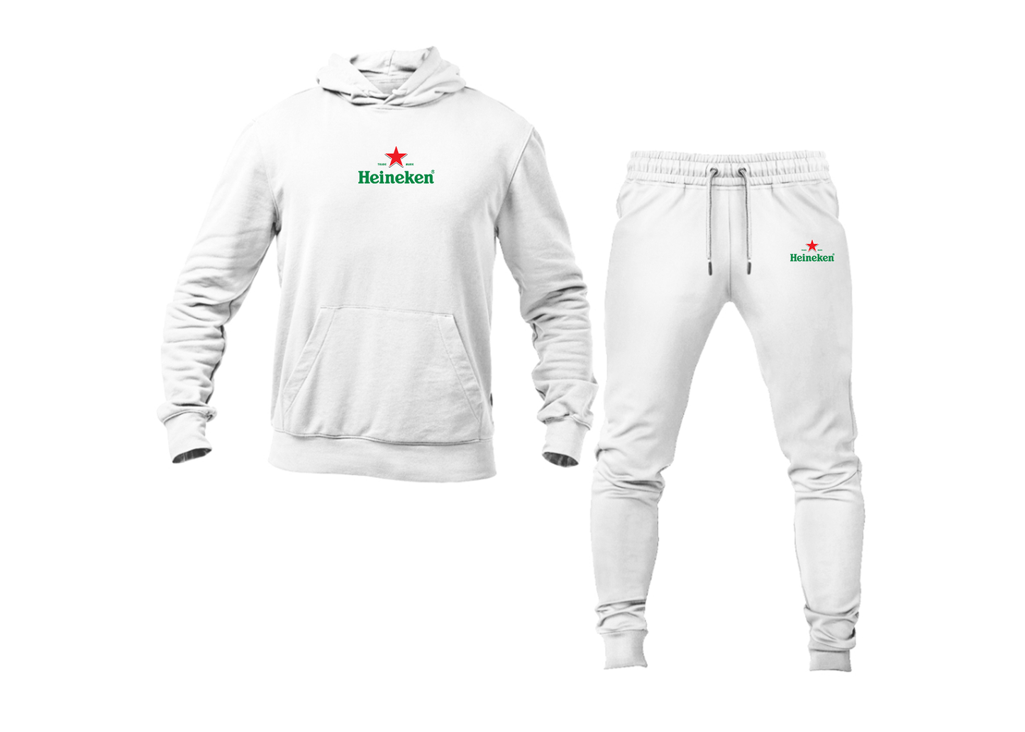 Men's Heineken Logo Hoodie Joggers Set