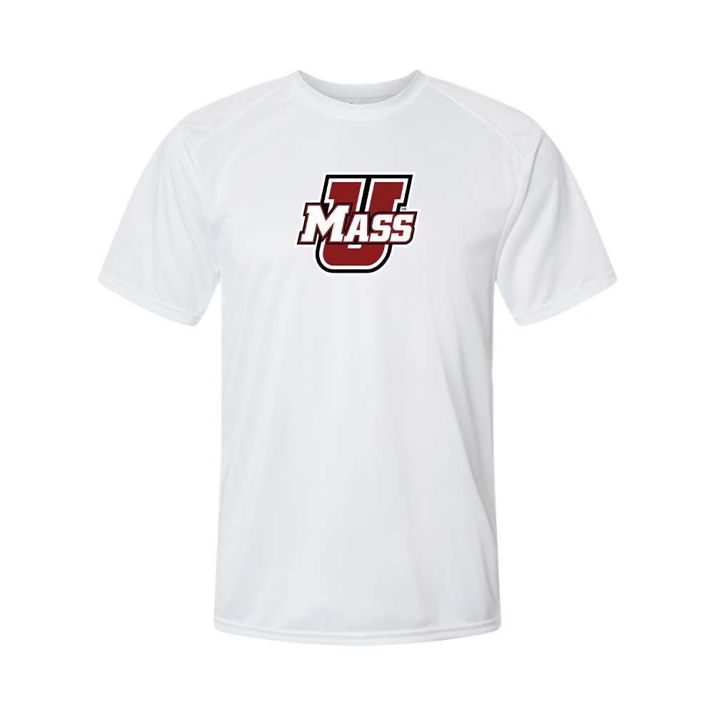 Men's Massachusetts Minutemen Logo Polyester T-Shirt