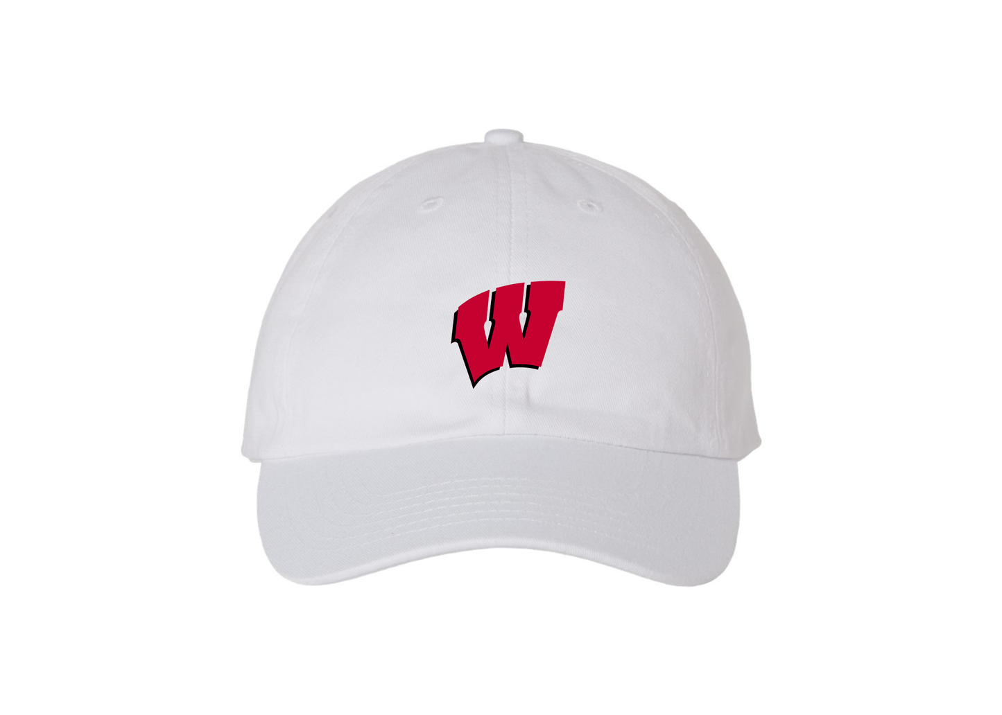 Wisconsin Badgers Valucap Adult Bio-Washed Classic Dad Hat