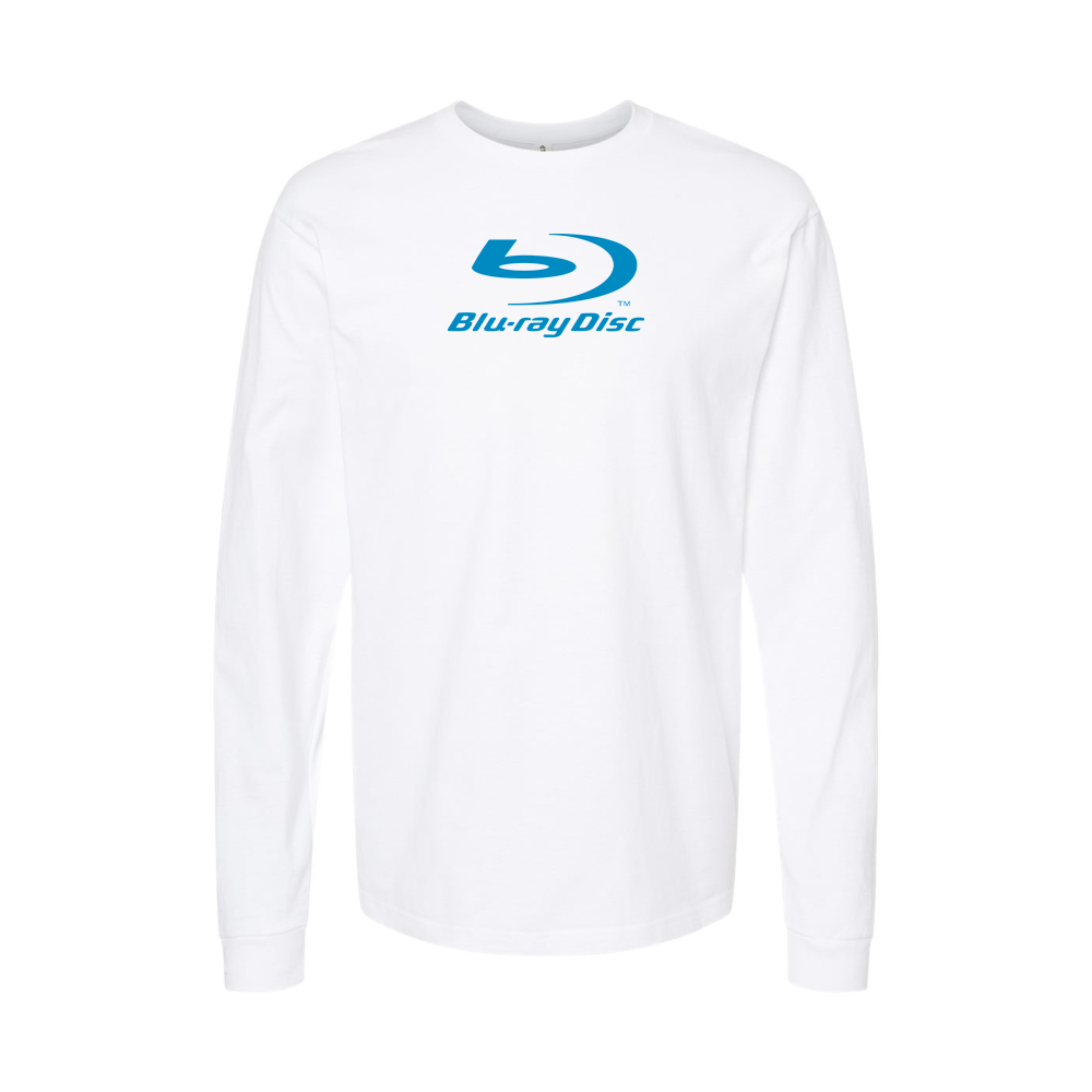 Youth Blu-Ray Logo Cotton Long Sleeve T-Shirt