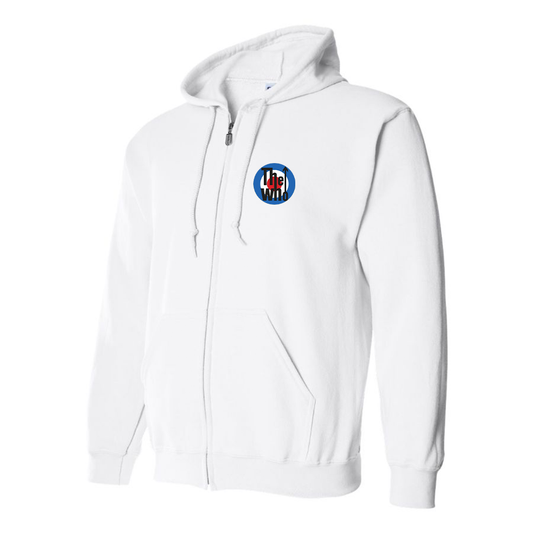 Men's The Who Logo Zipper Hoodie