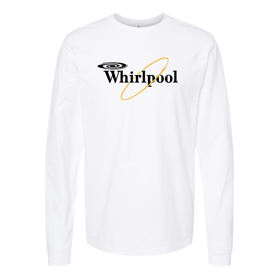 Youth Whirlpool Logo Cotton Long Sleeve T-Shirt