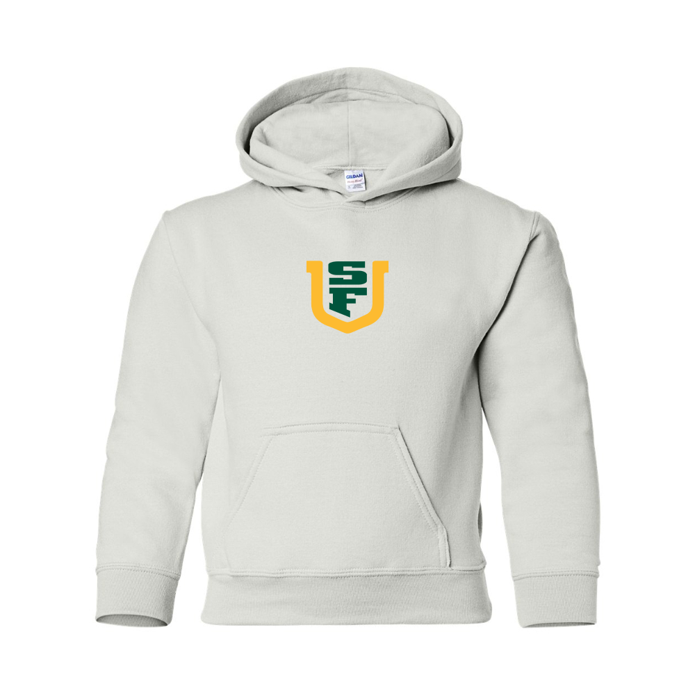 Youth San Francisco Dons Logo Gildan Heavy Blend  Hooded Sweatshirt