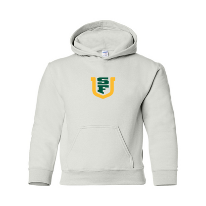 Youth San Francisco Dons Logo Gildan Heavy Blend  Hooded Sweatshirt