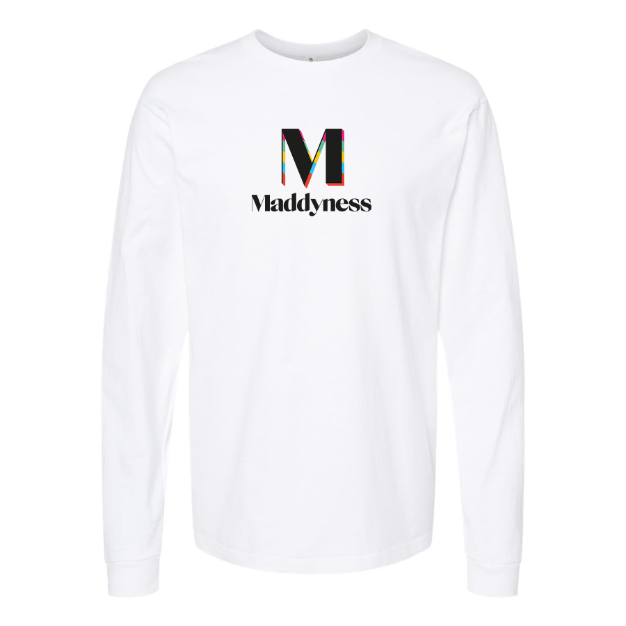 Youth Maddyness Logo Cotton Long Sleeve T-Shirt