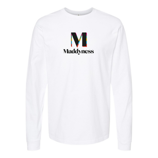 Youth Maddyness Logo Cotton Long Sleeve T-Shirt