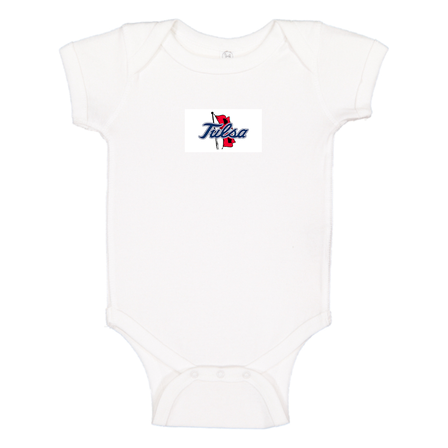 Tulsa Golden Hurricane Logo Baby Romper Onesie