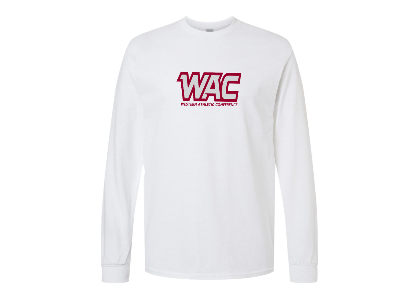Men's Western Athletic Conference Gildan Heavy Cotton Long Sleeve T-Shirt