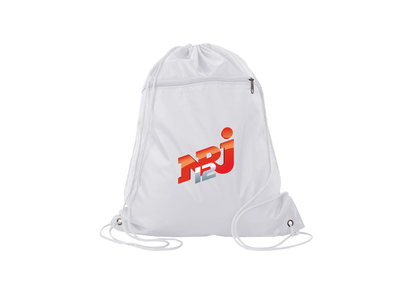NRJ 12 Logo Q-Tees - Polyester Cinchpack
