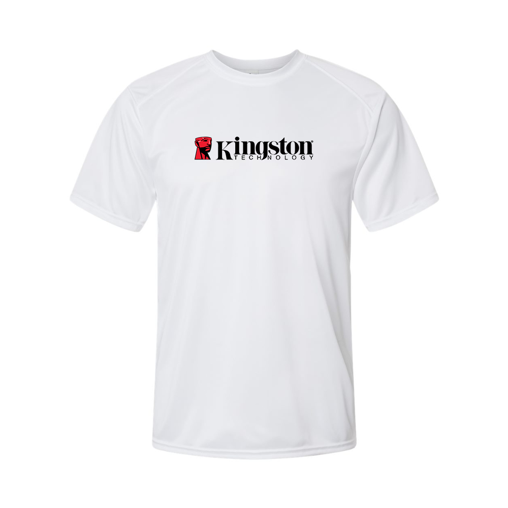 Men's Kingston Logo Polyester T-Shirt