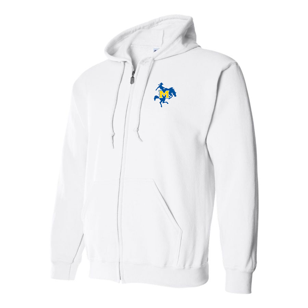 Men's McNeese State Cowboys Logo Zipper Hoodie