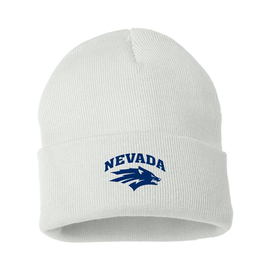 Nevada Wolf Pack Logo Beanie Hat