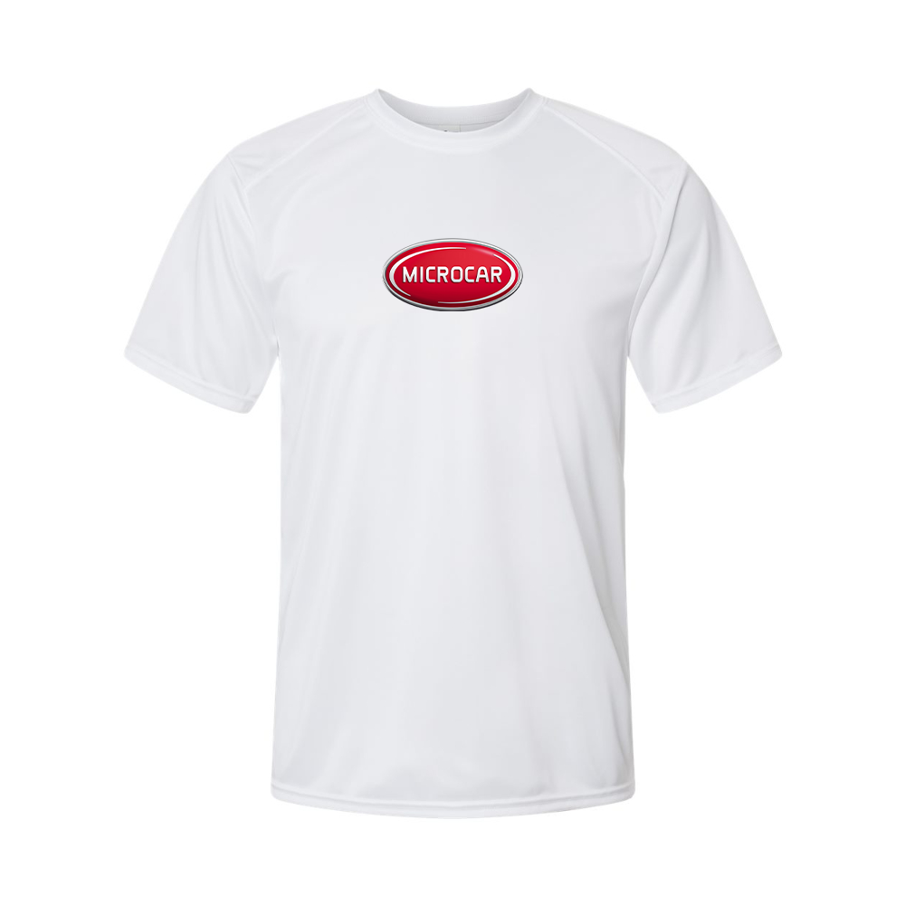 Men's Microcar Logo Polyester T-Shirt
