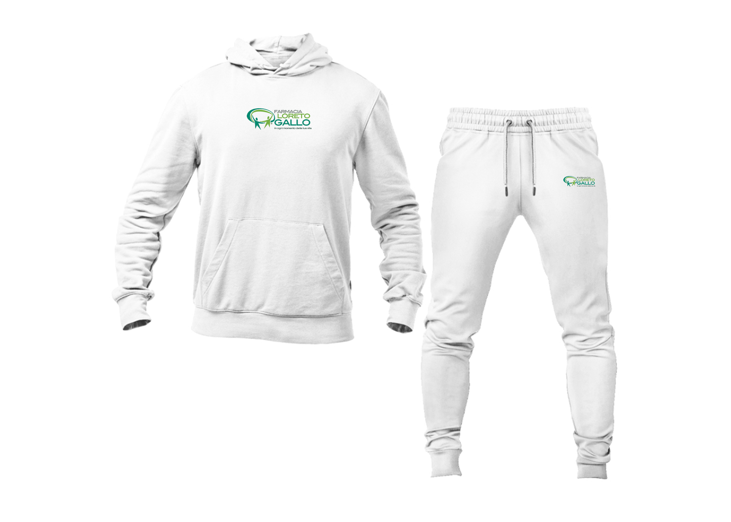 Men's Farmacia Loreto Gallo Logo Hoodie Joggers Set