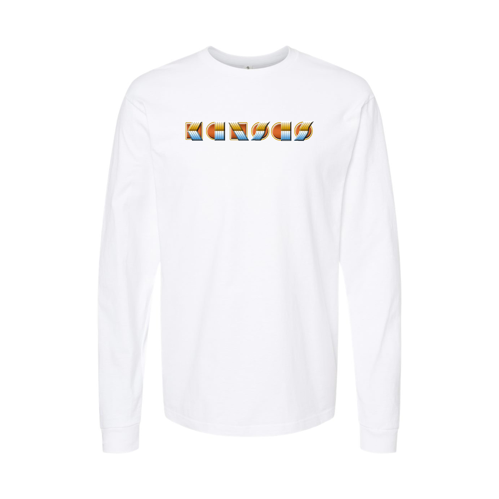 Men's Kansas Logo Long Sleeve T-Shirt